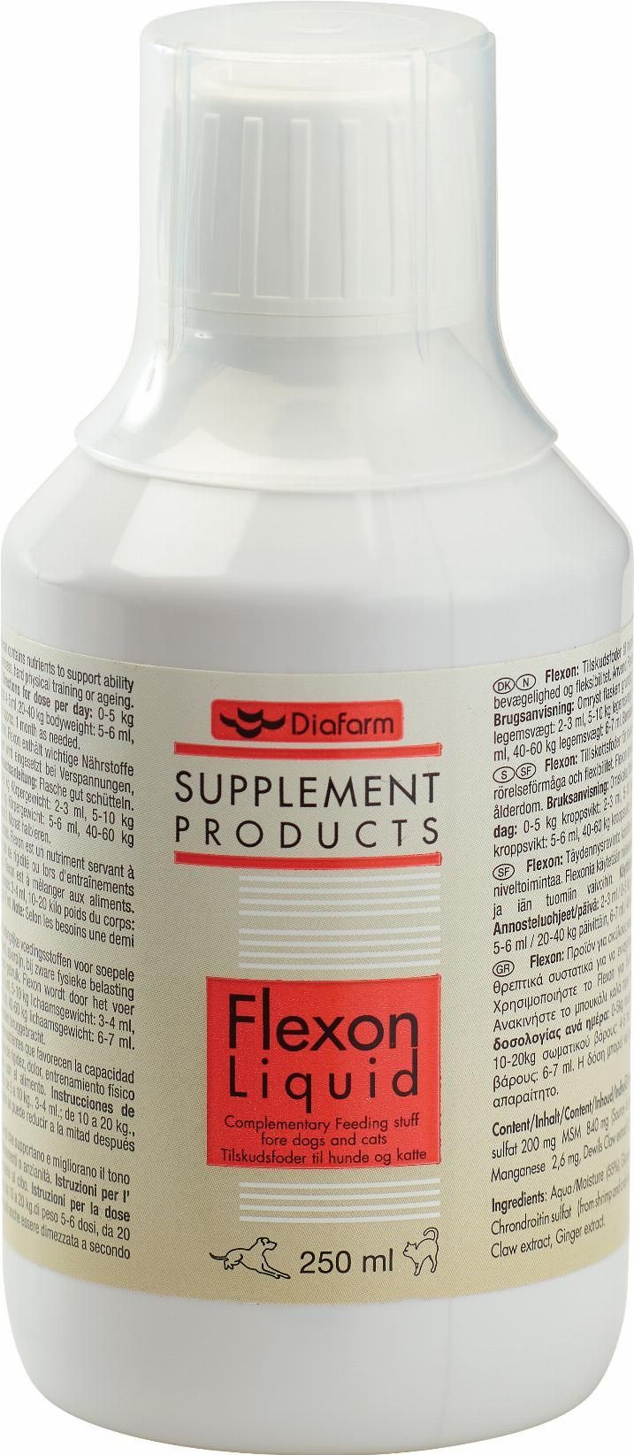 Diafarm Flexon Fodertillskott Flytande
