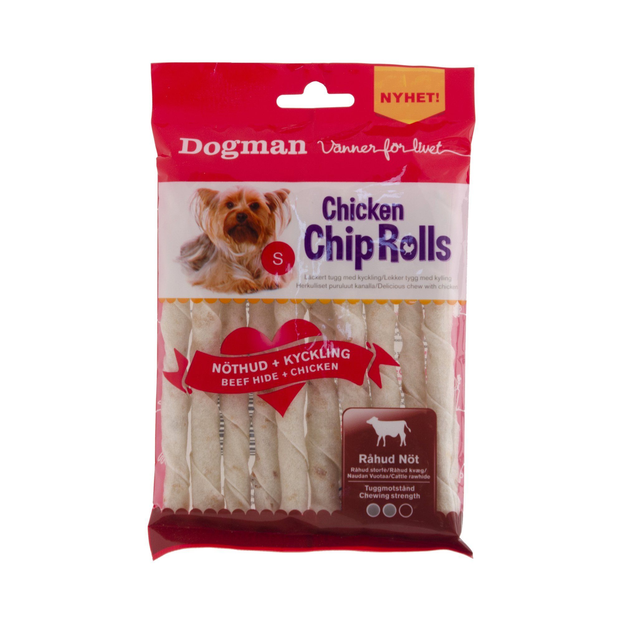 Chicken Chip Rolls 10-Pack - 80 g