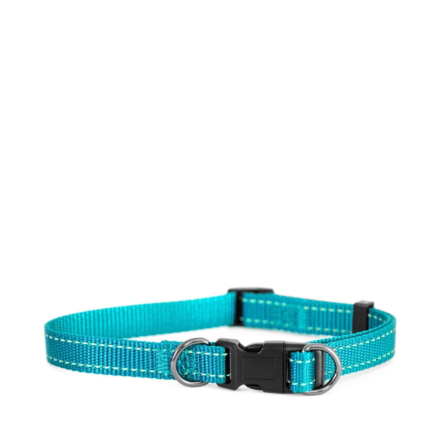Iris Nylonhalsband - Turkos / 35-50 cm / 15 mm