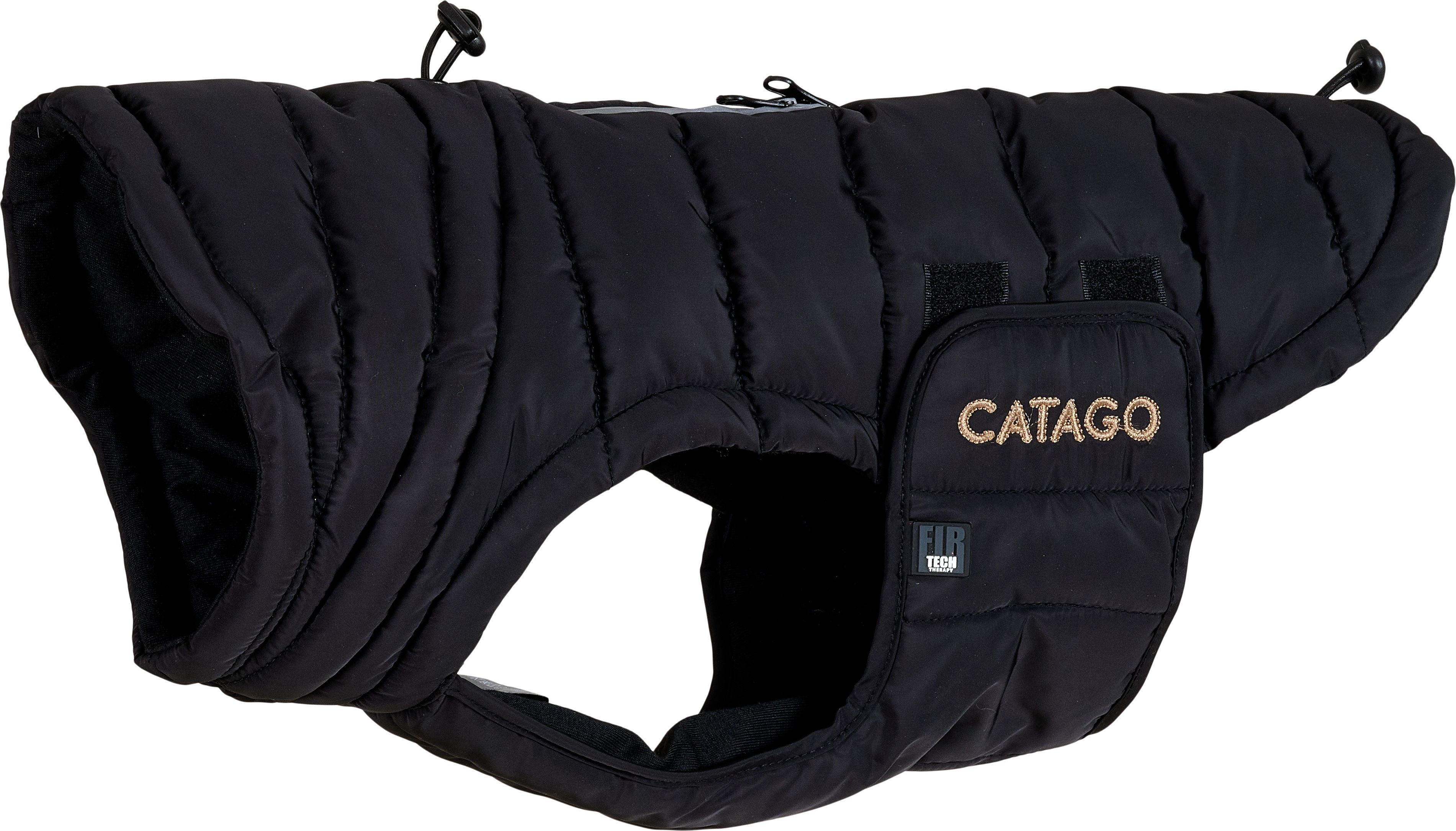 Catago FIR-Tech Puffer Hundtäcke Svart (60 cm)