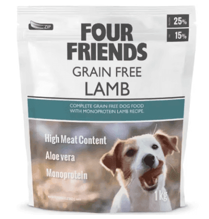 Fourfriends Dog Grain Free Lamb - 1kg