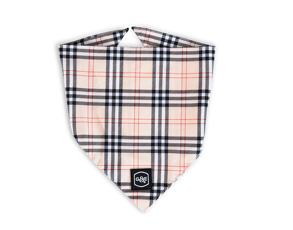 Bandana Stilish S/M, 57cm Mönstrad