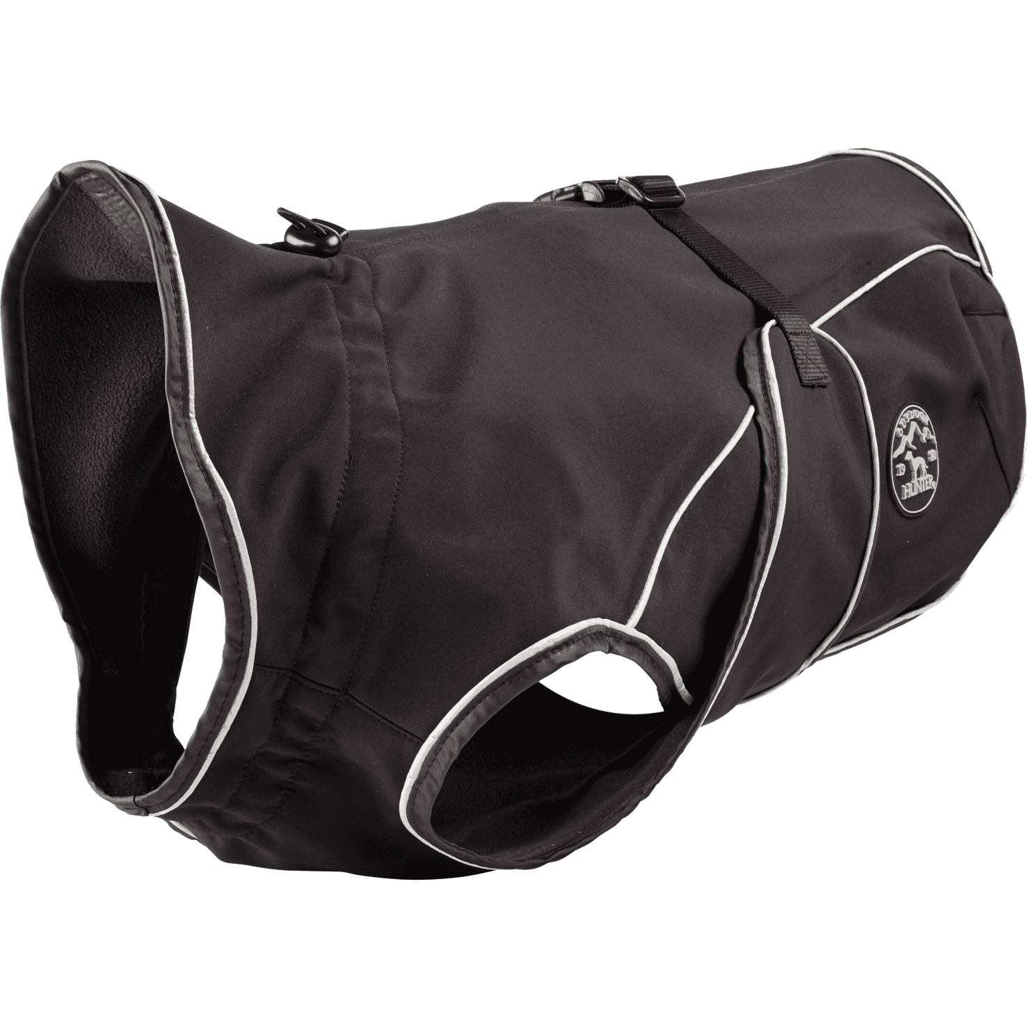 Dog Coat Uppsala Softshell Black 45 cm