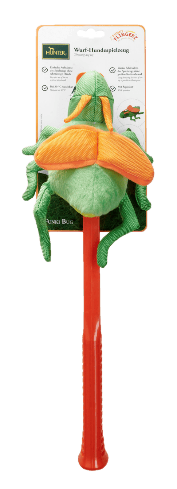 Dog Toy Flingerz Funki Cricket With Launcher