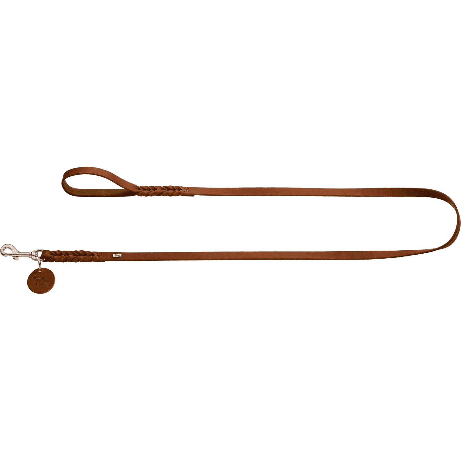 Hundkoppel Solid Education Brun 200cm 11mm
