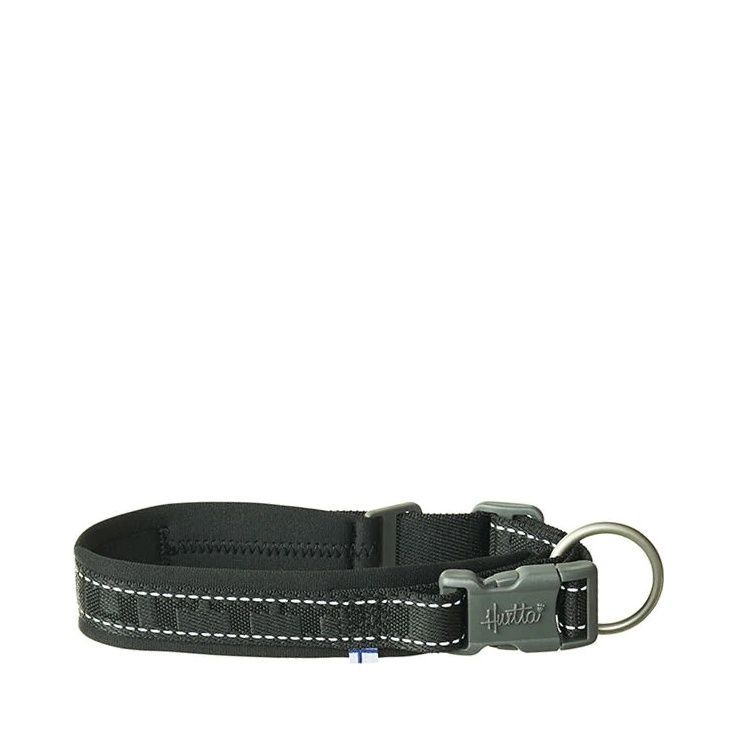 Hurtta Casual ECO Halsband Raven - 30-40 cm