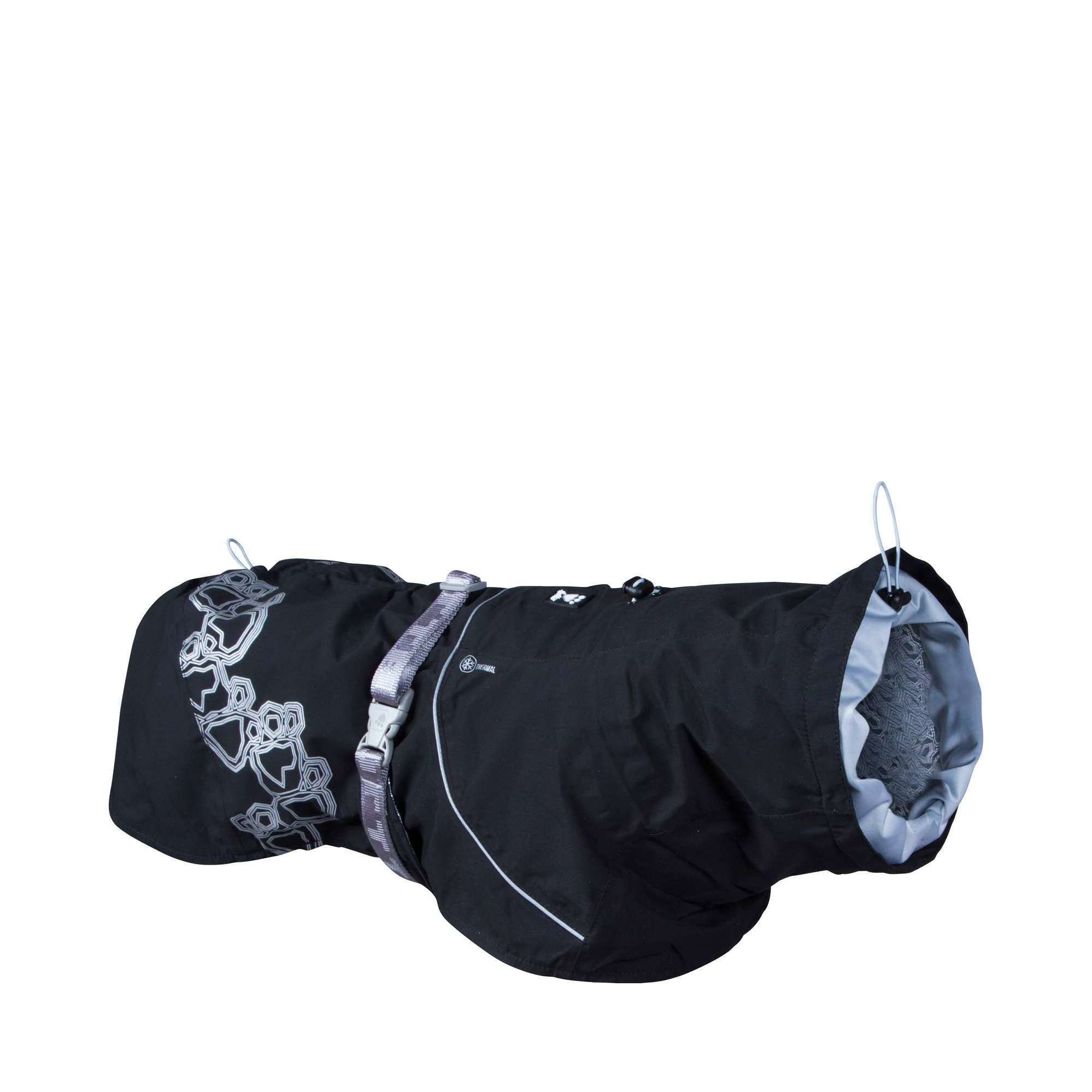 Hurtta Drizzle Regntäcke Raven - 45 cm