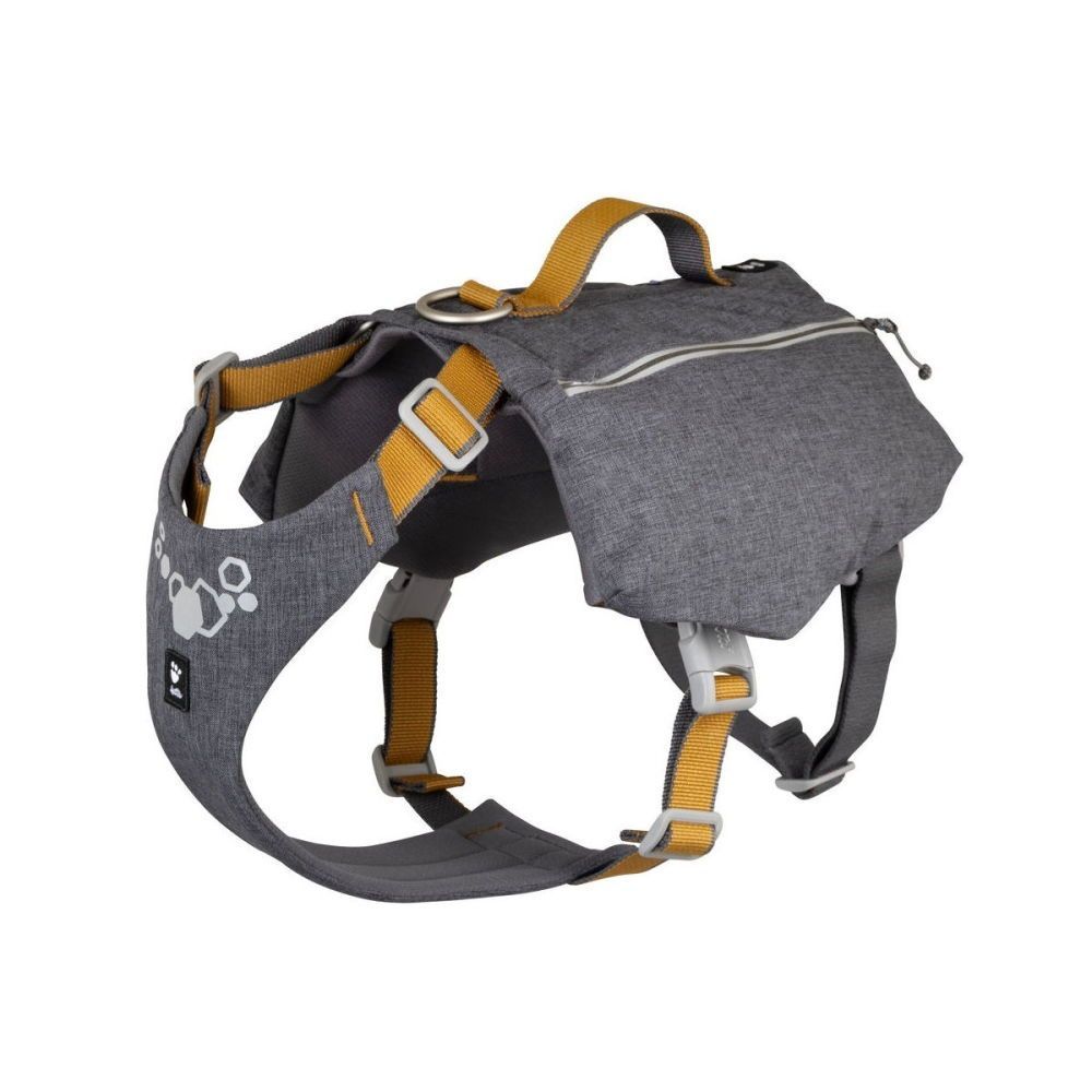 Hurtta Expedition Pack ECO Klövjeväska Grå (60-80)