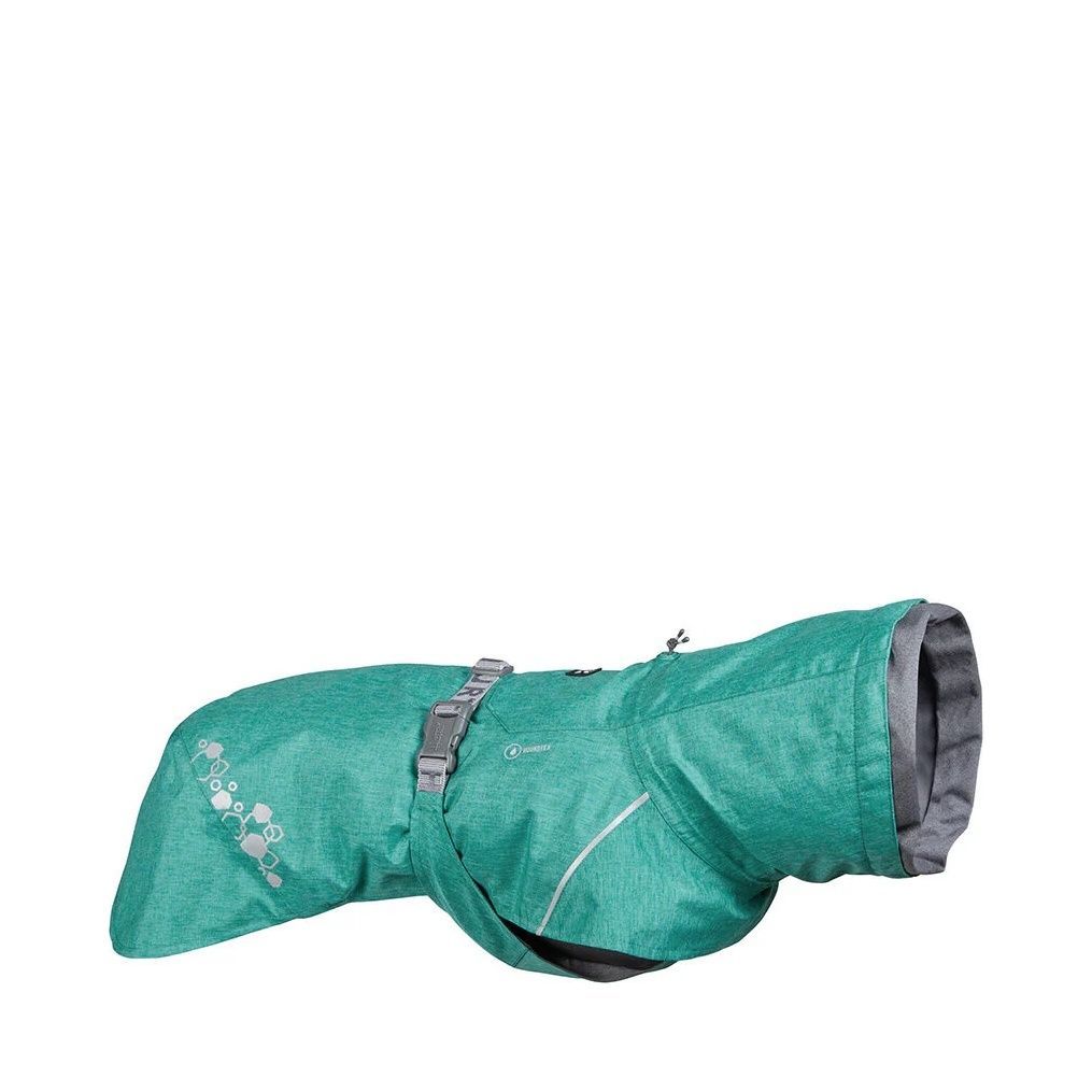Hurtta Monsoon II ECO Regnjacka Peacock - 45 cm