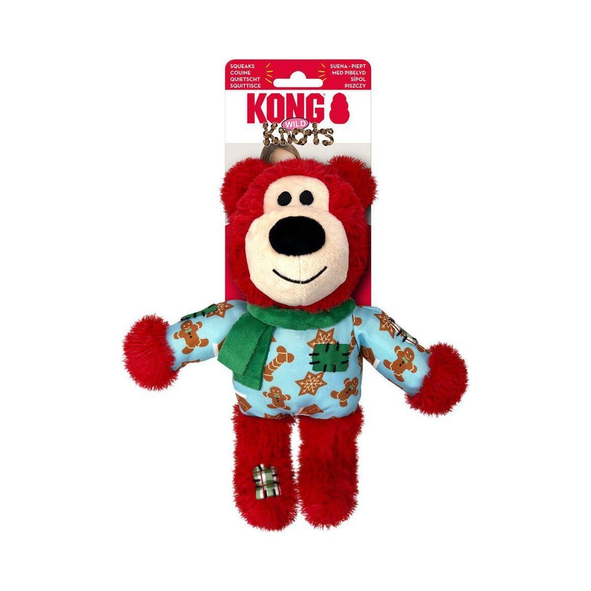 KONG Holiday Wild Knots Bear - M/L