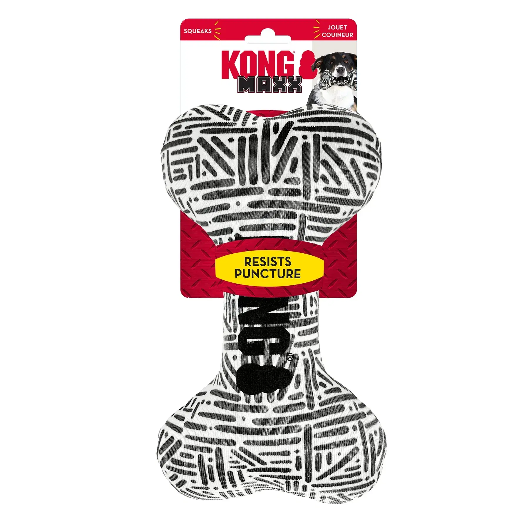 KONG Hundleksak Maxx Bone - Vit - M/L