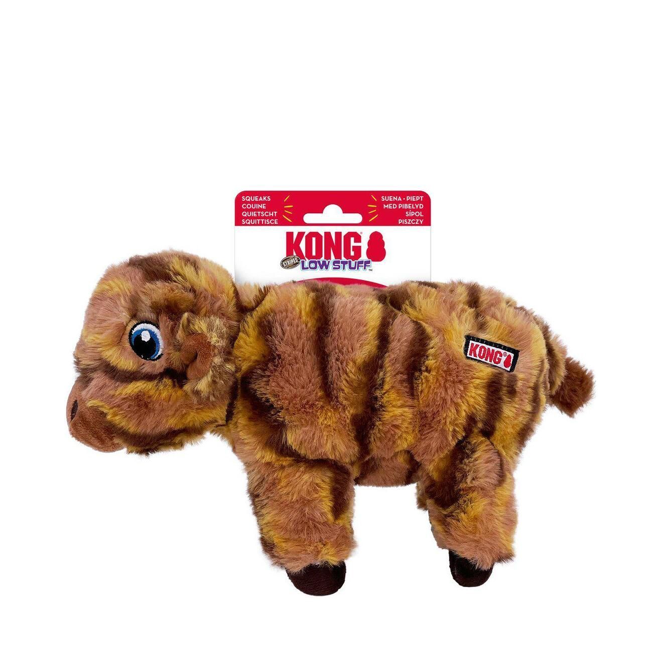 KONG Low Stuff Stripes Cow