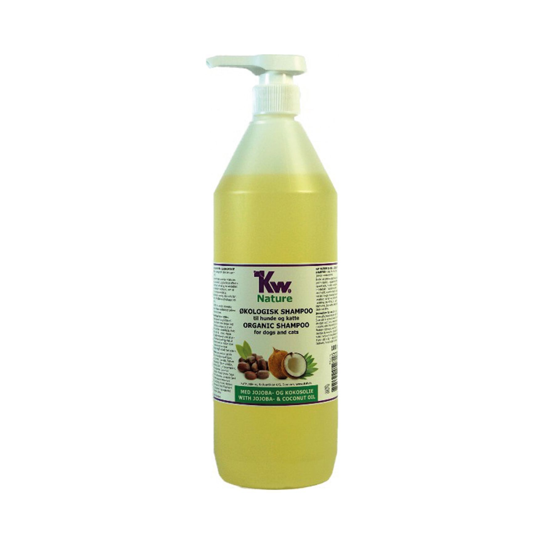 KW Nature Schampo Jojoba- & Kokosolja - 1000 ml