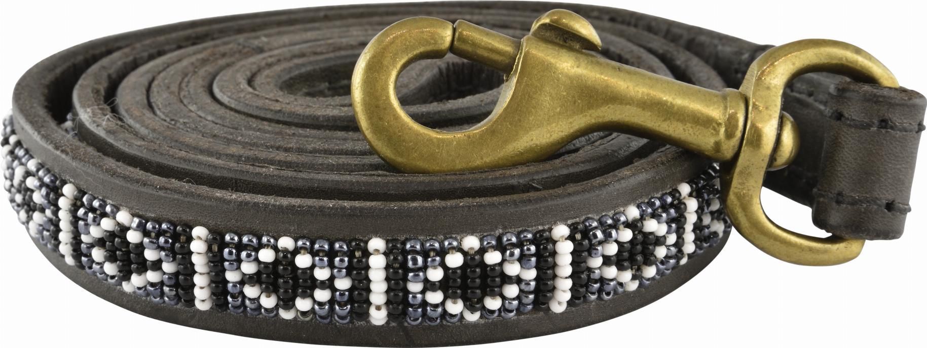 Kampuni Handgjort Hundkoppel Rafiki - Svart (XL)