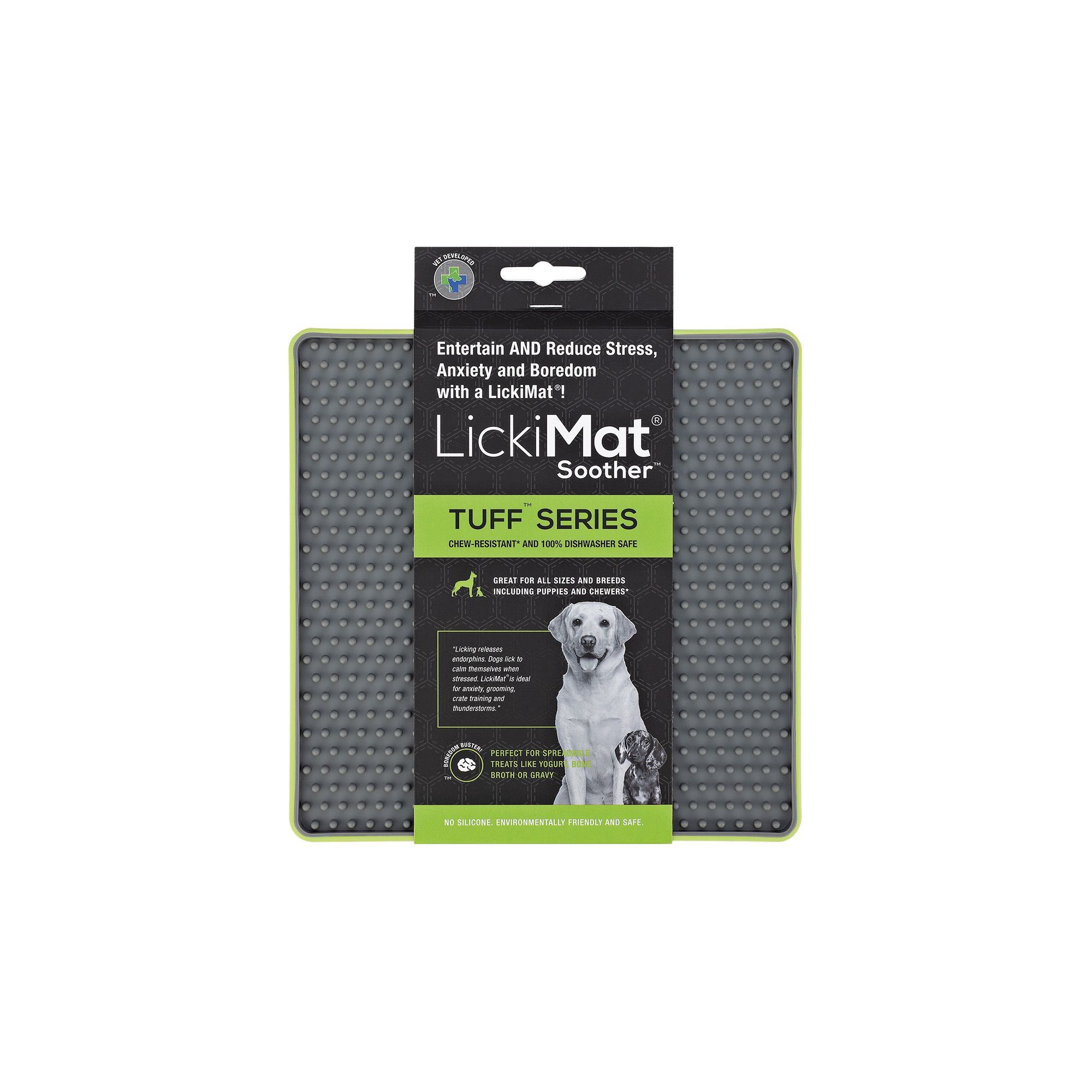 LickiMat Soother Tuff Slow Feeder - Grön