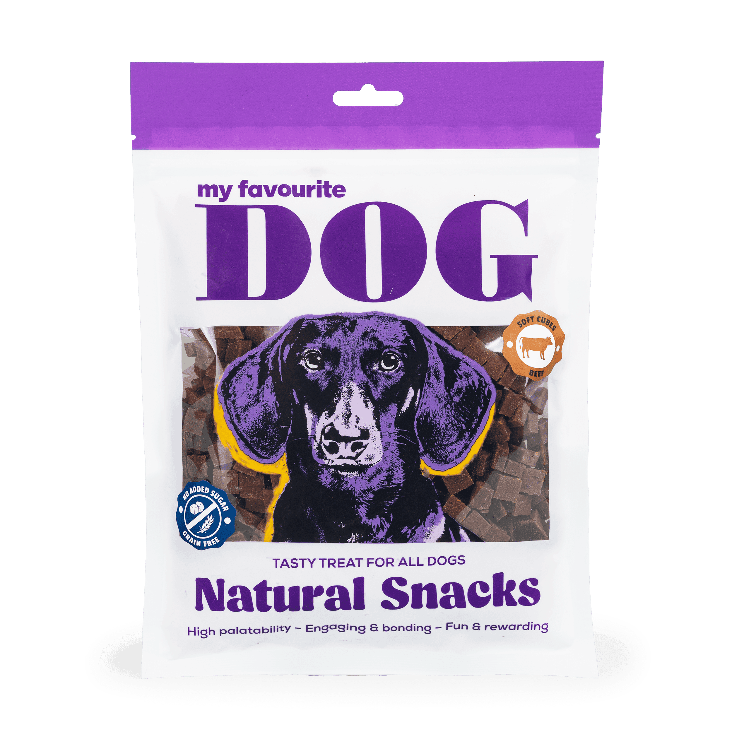Dog Beef Cube´s, 1 cm, 400 g