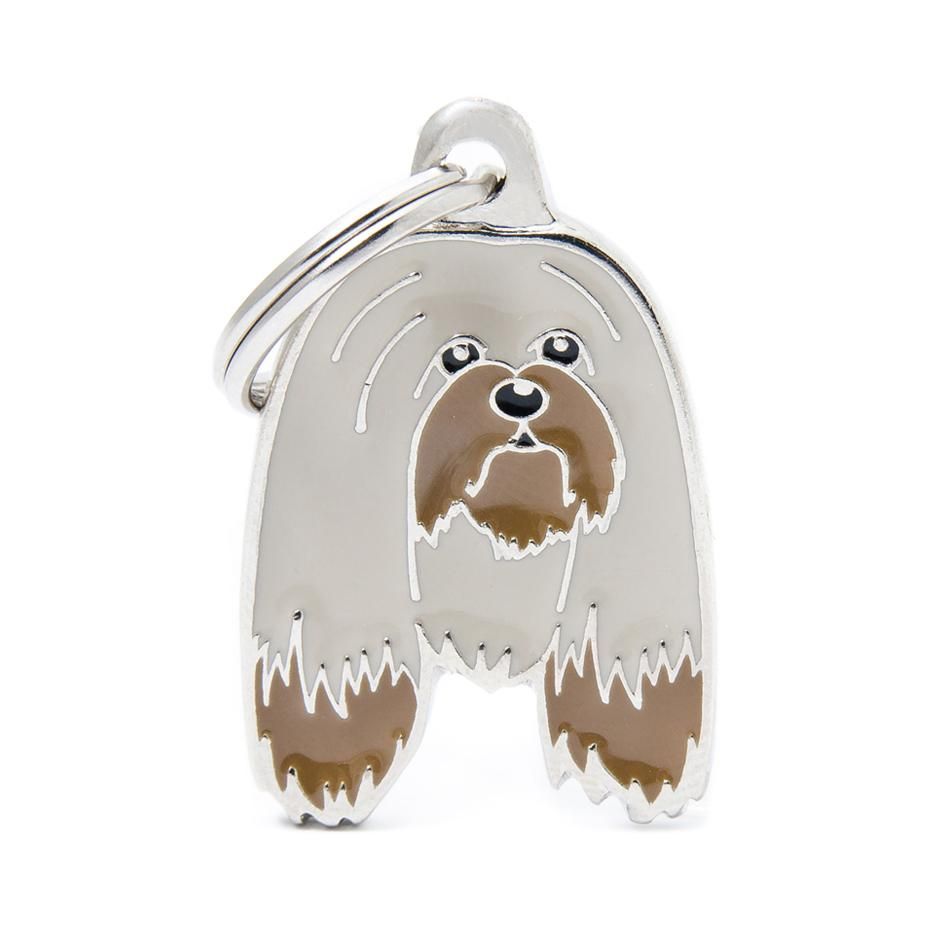 Halsbandssmycke med Rasmotiv - Lhasa Apso