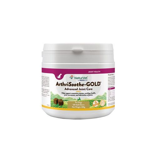 NaturVet ArtriSoothe-Gold Snacks - 120 Chews