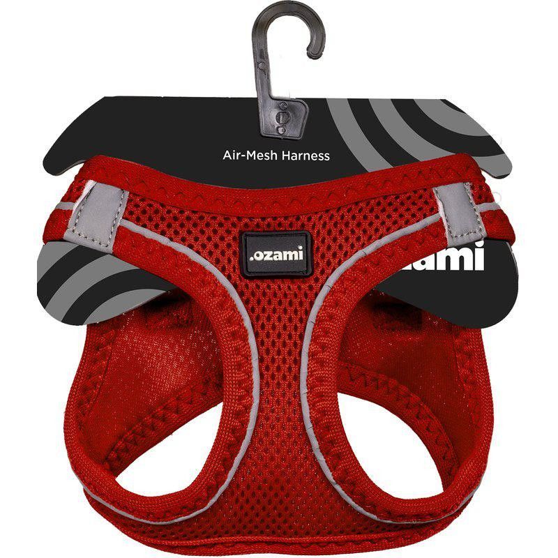 Air Mesh Sele för Hund - XXXS / Röd
