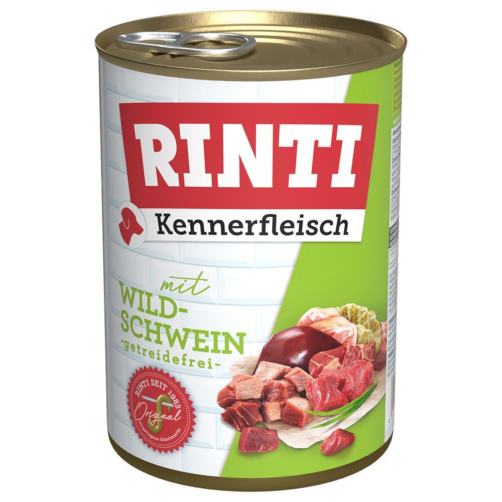 Ekonomipack: RINTI 24 x 400 g - Vildsvin