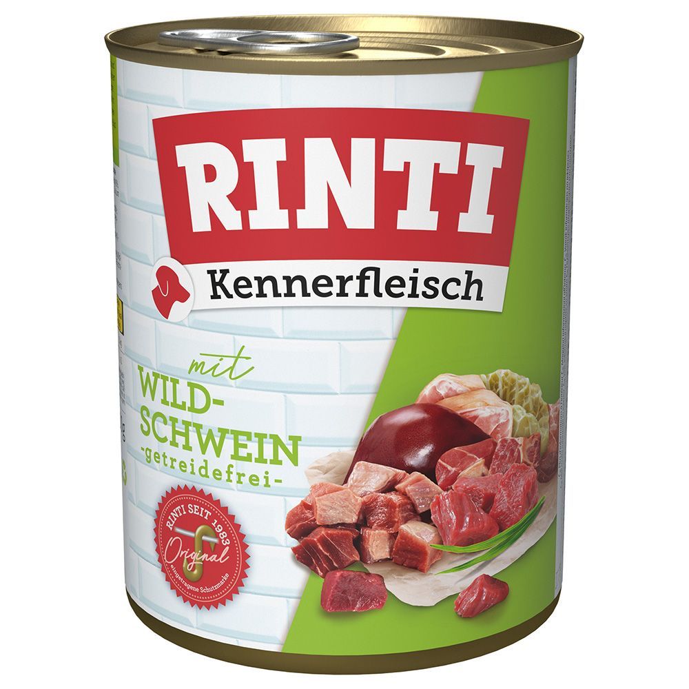 Ekonomipack: RINTI 24 x 800 g Vildsvin