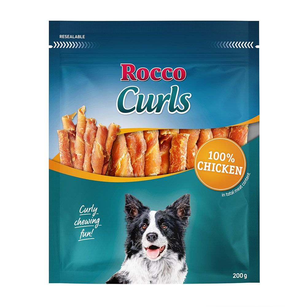 Ekonomipack: Rocco Curls  - Kyckling 12 x 200 g