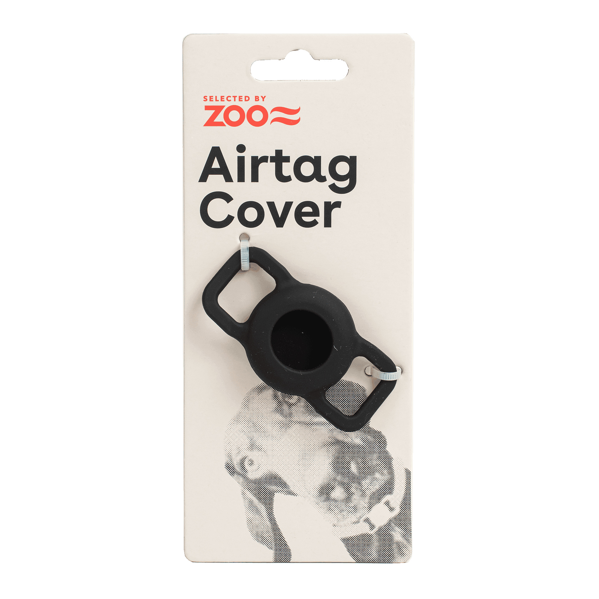 Airtag skal, 20mm, Svart