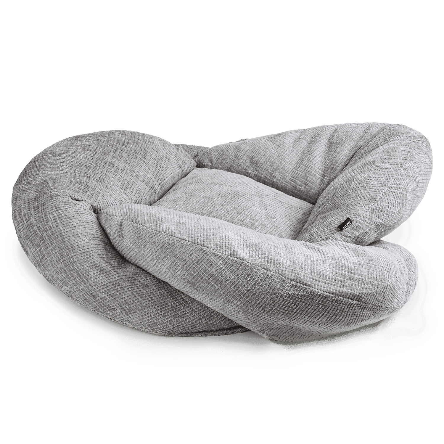 Bädd Flower, XL, 85x85x20cm, Grå