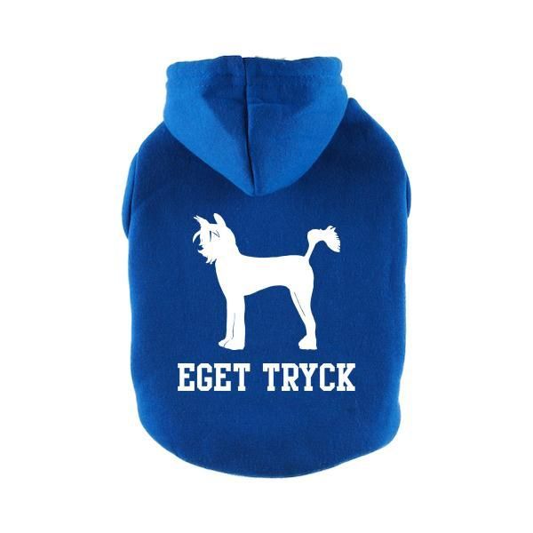 Designa Din Egen Hoodie Hundtröja - Blå / 35 cm