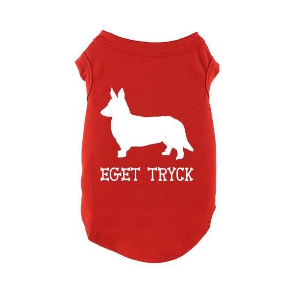 Designa Din Egen Hundtröja - Röd / 25 cm