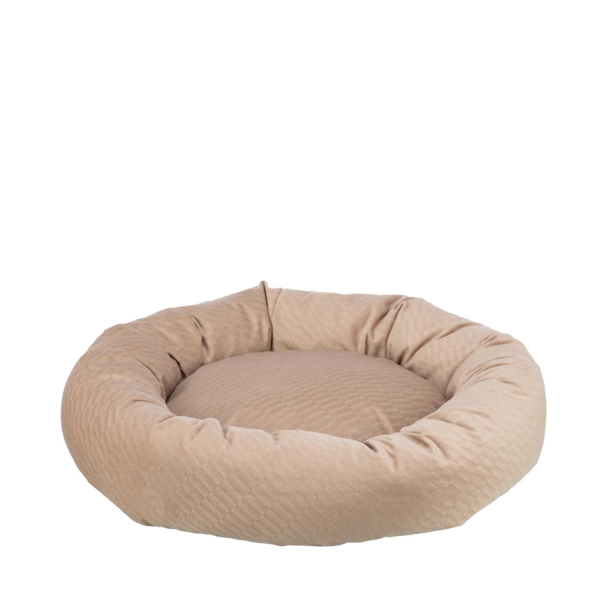 Alena Rund Hundbädd Sand - ø 60 cm