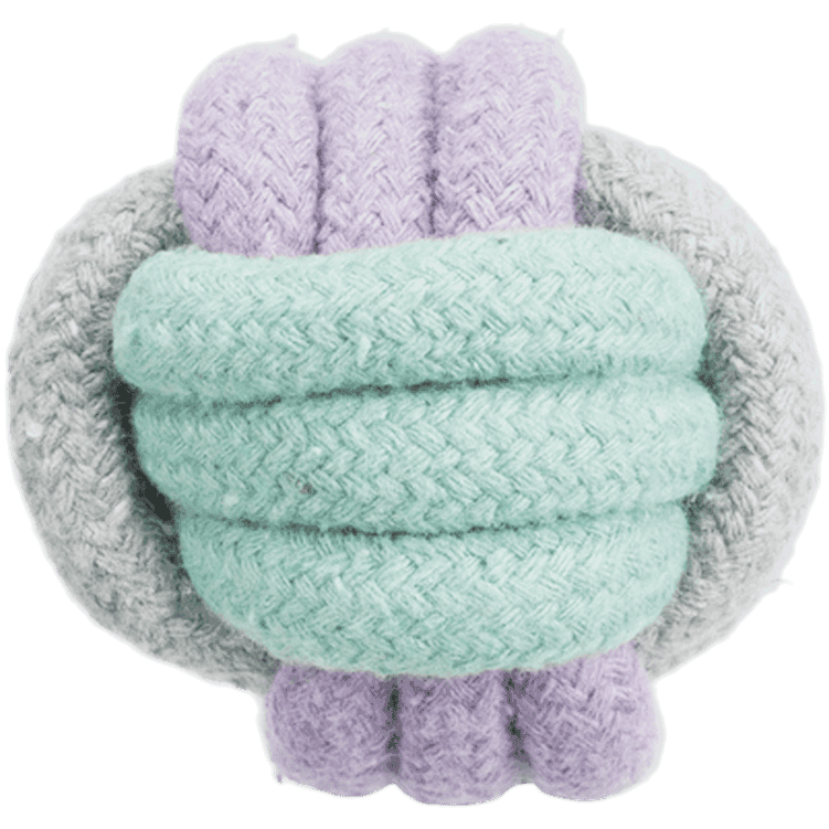Junior Rope Knot Ball Multicolored Ø 6 cm