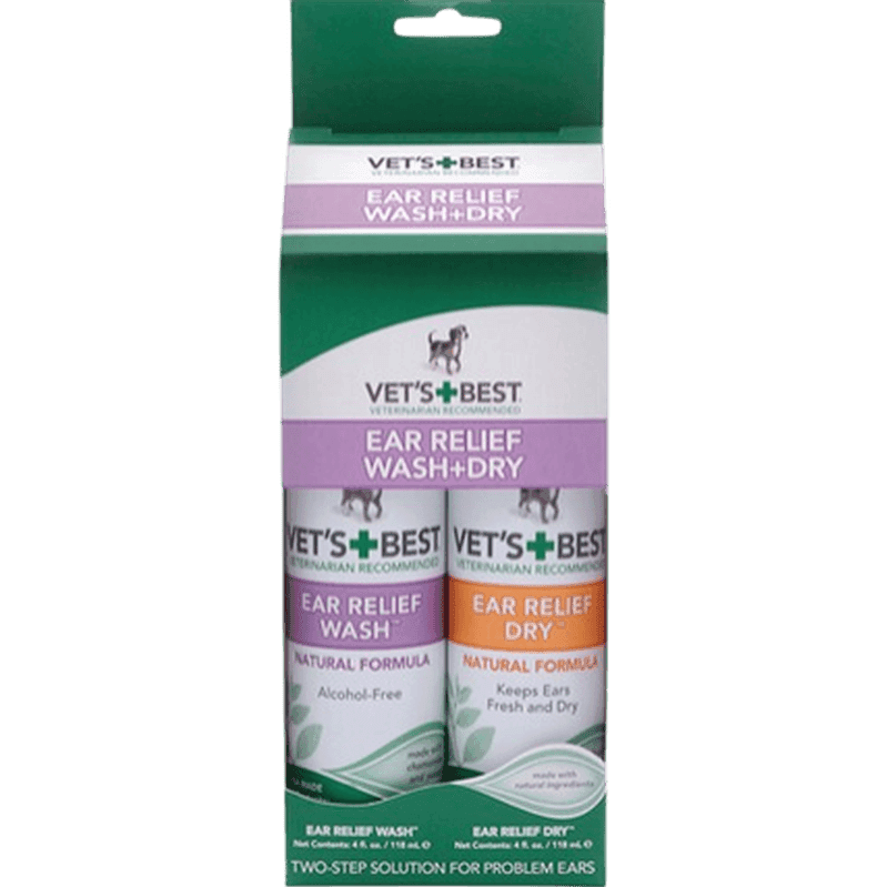 Ear Relief Wash + Dry 2X118 ml