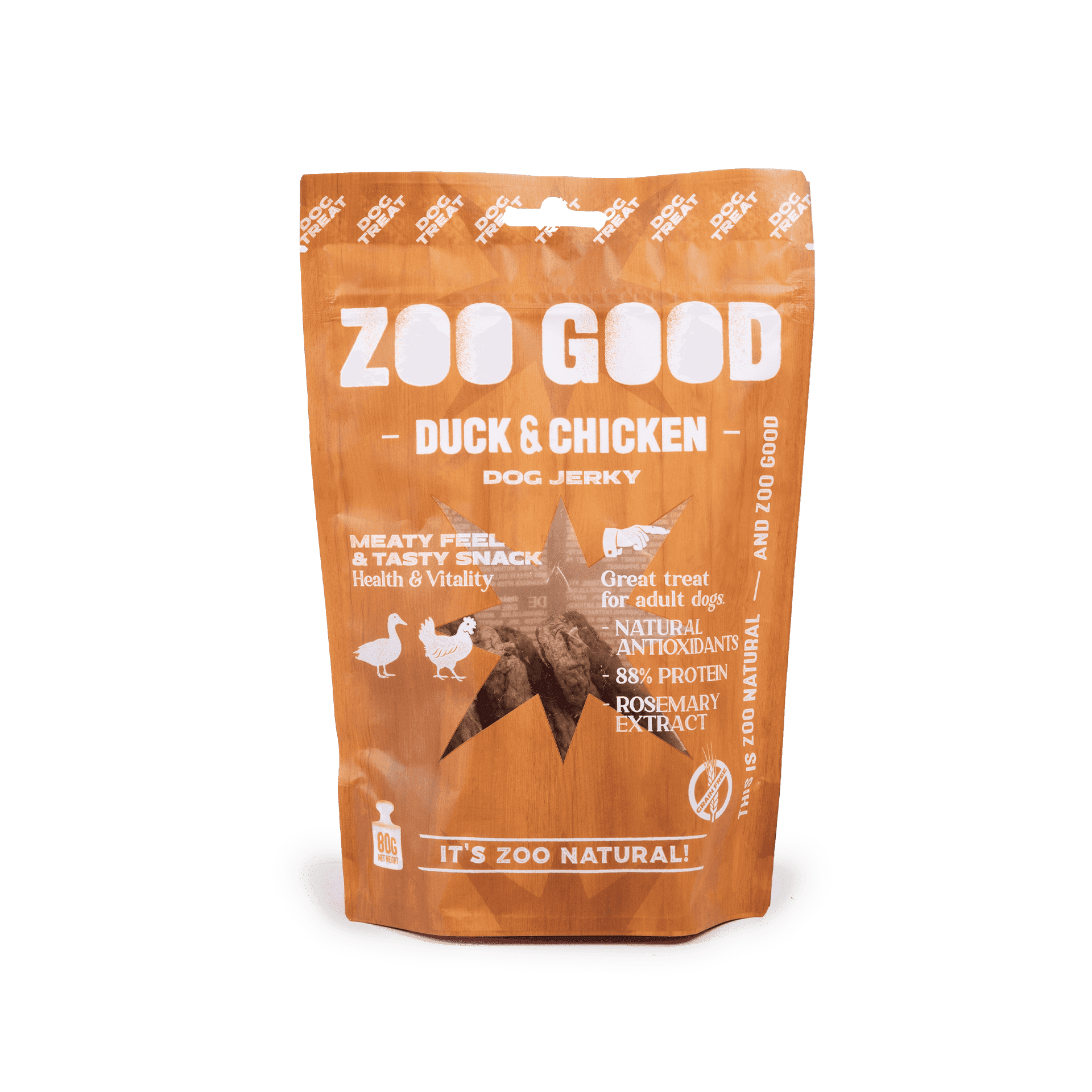 Dog Jerky - Chicken & Duck 80 g