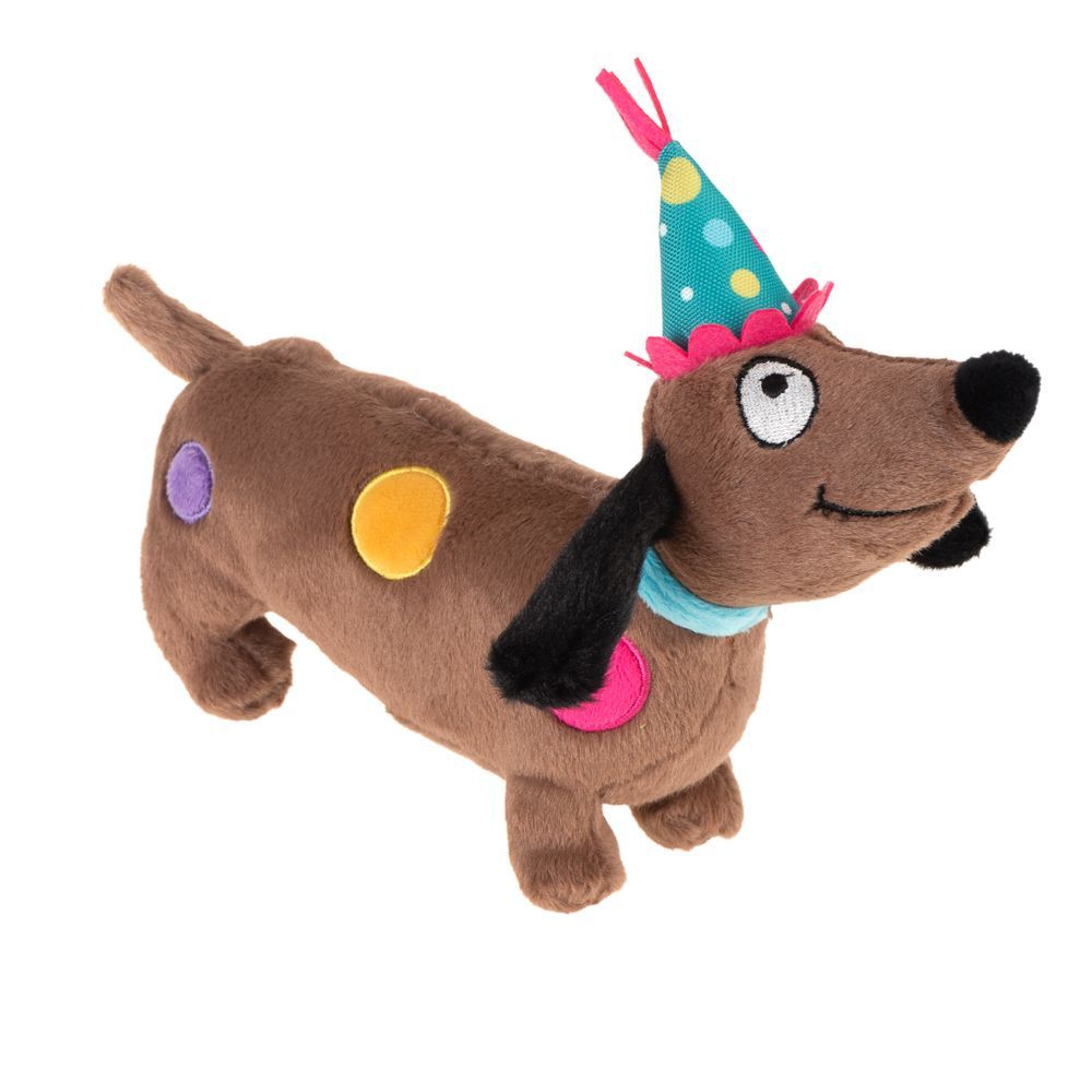 B'day Dog hundleksak - 1 st