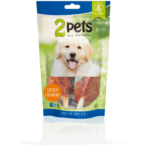 Dogsnack Chicken Chewbone 100 g - Hund - Hundgodis - Naturligt hundgodis - 2 pets - ZOO.se