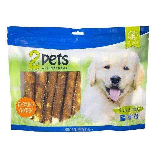 2Pets Tuggrulle med Kycklingfilé (18-pack)