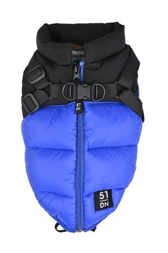 Hundtäcke med sele - 28 cm / Blå