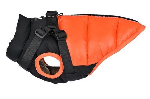 Hundtäcke med sele XL - 44 cm / Orange
