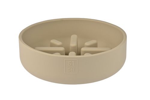 Matskål Slowfeeder till Hund - 700 ml / Sand
