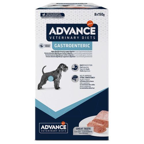Advance Veterinary Diets Dog Gastroenteric - Ekonomipack: 16 x 150 g