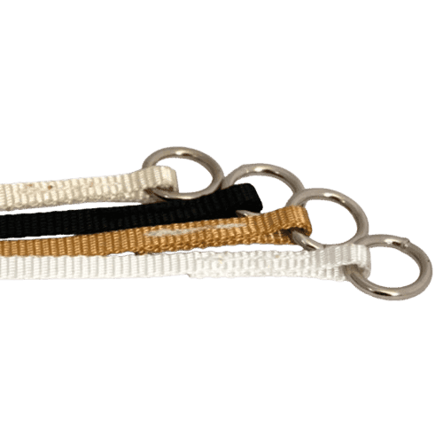 Koppel Utställning Retriever Ring Svart 6mm X 150 cm - Hund - Halsband - Alac - ZOO.se