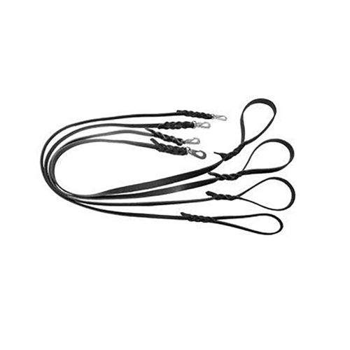 Alac Läderkoppel Svart (18mmx220cm )