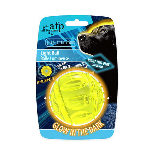 Hundleksak All for Paws K-nite Light Ball 7,5 cm