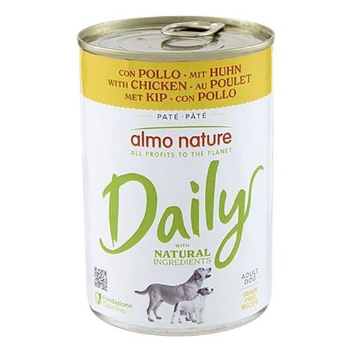 Ekonomipack: Almo Nature Daily 12 x 400 g - Kyckling