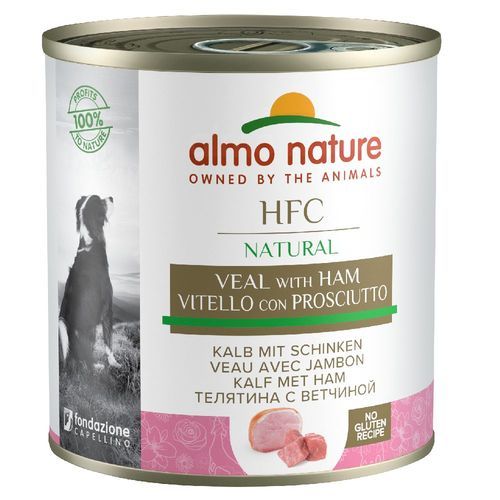 6 x 280 g Almo Nature HFC till sparpris! - Kalv & skinka 6 x 290 g