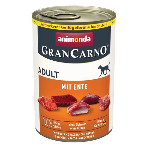 Ekonomipack: animonda GranCarno Original 12 x 400 g - Anka