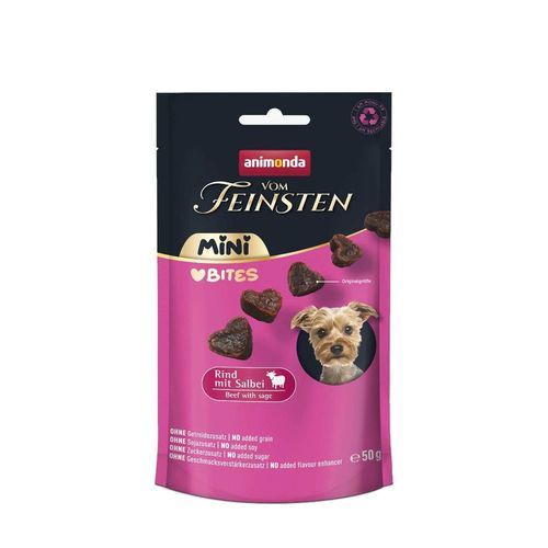 animonda vom Feinsten Adult Mini Bites - 50 g nötkött med salvia