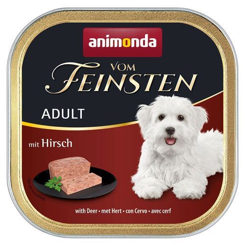 Ekonomipack: animonda Vom Feinsten Grain Free 24 x 150 g - Adult: Hjort