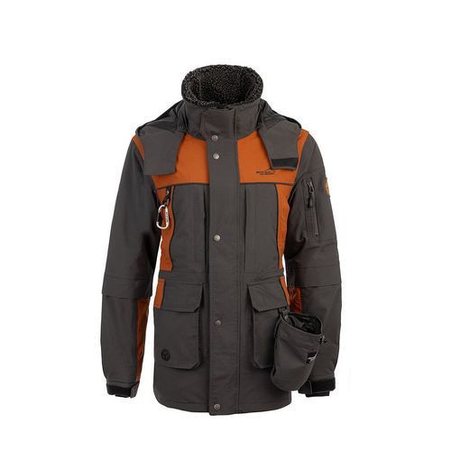 Arrak Outdoor Originaljacka Dam - Anthracite/Orange (XXL)